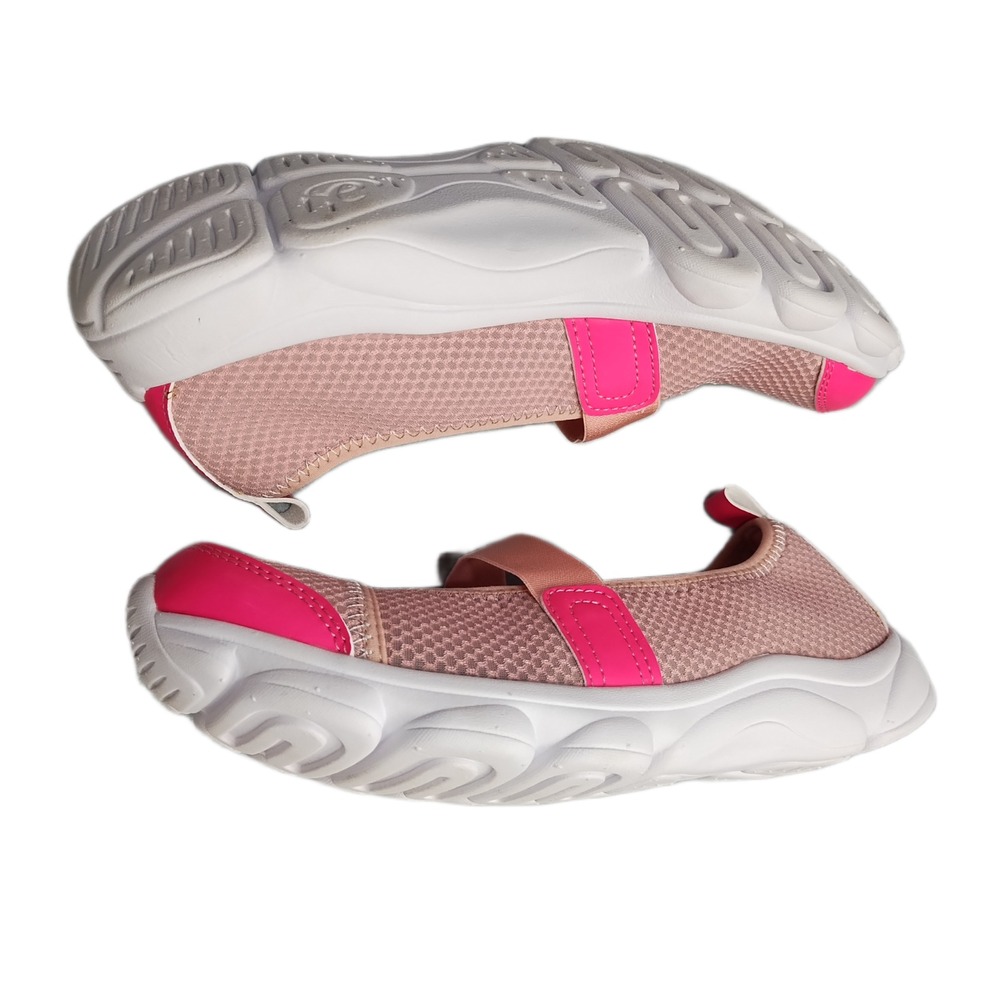 Easy Spirit e360 Renovate Mary Janes Shoes Womens US 8 Pink White Slip On EUC
